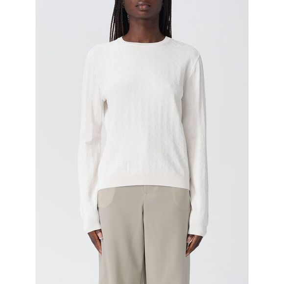 Armani Exchange Sweater Woman Yellow Cream
